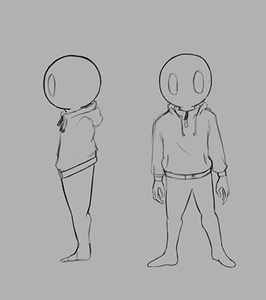 Zamari Thomas's work before mentorship